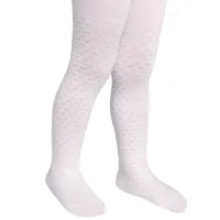 Colanți pentru fetiţe Conte Kids TIP-TOP 140 -146 / White