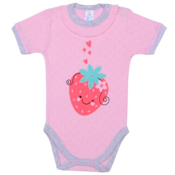 Body для девочек Veres Strawberry 68 / 100% хлопок photo 1