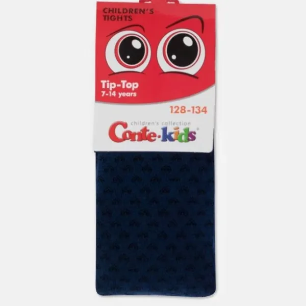 Колготки для девочек Conte Kids TIP-TOP 140 -146 / Тёмно синий photo 2 Колготки для девочек Conte Kids TIP-TOP 140 -146 / Тёмно синий photo 2