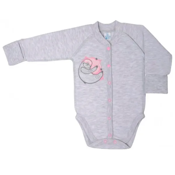 Body pentru fete Veres Lazy day Girl 68 / 100% bumbac photo 1 Body pentru fete Veres Lazy day Girl 68 / 100% bumbac photo 1
