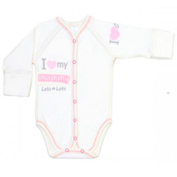 Body для девочек Veres I Love My mammy 62 / 100% хлопок photo 1 Body для девочек Veres I Love My mammy 62 / 100% хлопок photo 1