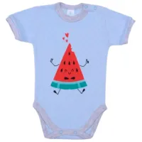 Body pentru băieți Veres Watermelon 74 / 100% bumbac