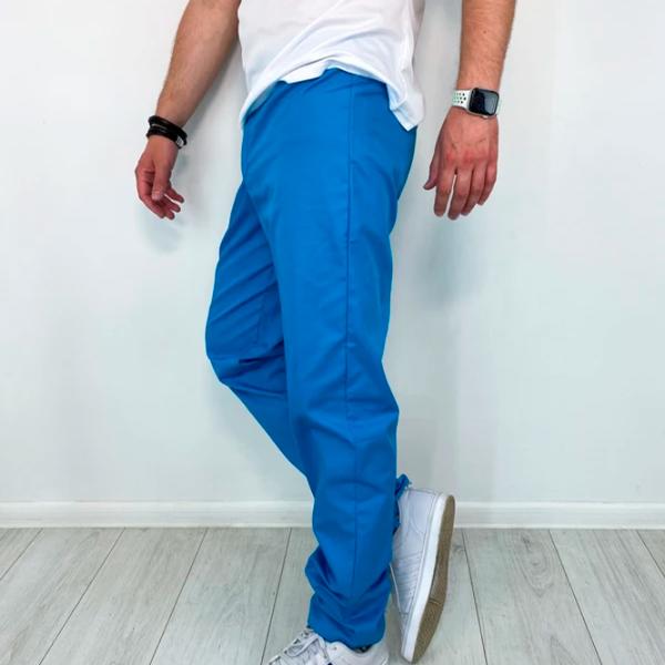 Pantaloni medicali unisex Soling Vademecum XS / Light Blue photo 5