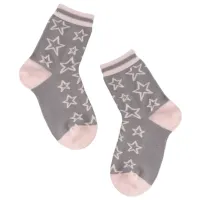 Șosete pentru fetiţe Conte ESLI 21C-90 22 / Gray