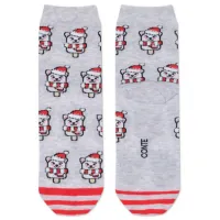 Șosete pentru fetiţe Conte NEW YEAR 21C-64 11 - 12 / Gray