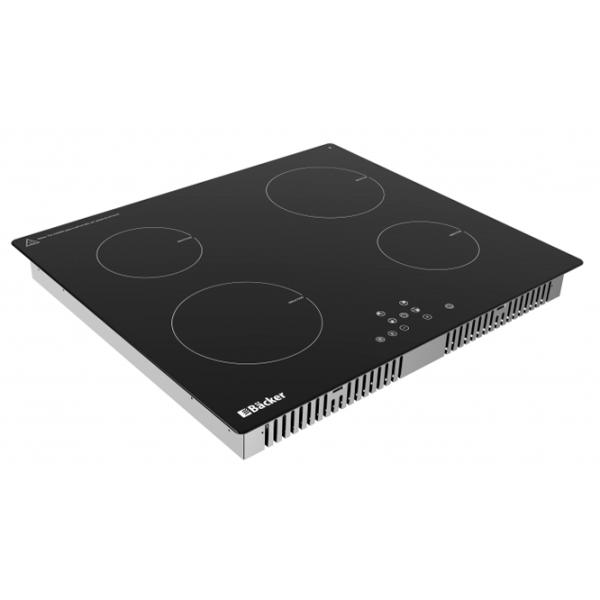 Plită încorporabilă cu inducție Backer BIN60X4 Vitroceramică / Black photo 5