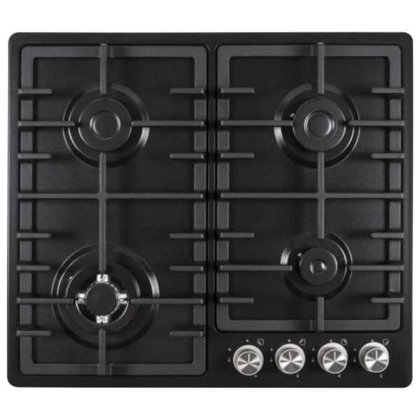 Plită încorporabilă pe gaz Backer BCE-EN 4500 W Metal / Black photo 1