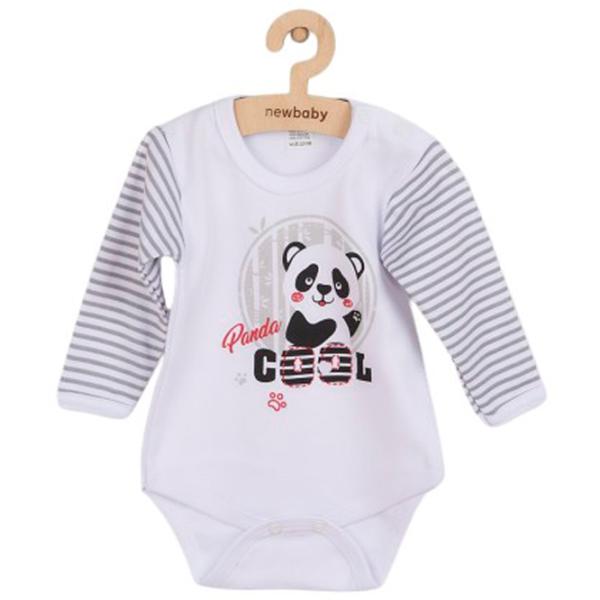Body pentru băieți New Baby Panda  80 / 100% bumbac photo 1 Body pentru băieți New Baby Panda  80 / 100% bumbac photo 1