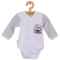 Body pentru băieți New Baby Panda  62 / 100% bumbac