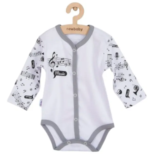 Body pentru băieți New Baby Music 68 / 100% bumbac photo 1 Body pentru băieți New Baby Music 68 / 100% bumbac photo 1