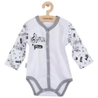 Body pentru băieți New Baby Music 68 / 100% bumbac