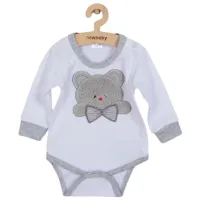 Body pentru băieți New Baby Bear 3D 68 / 100% bumbac