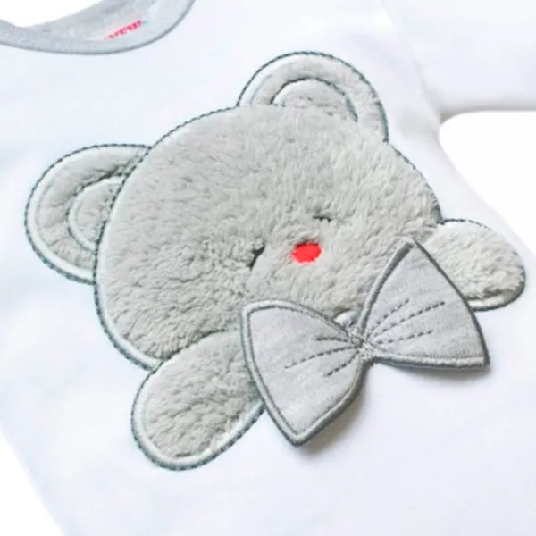 Body pentru băieți New Baby Bear 3D 68 / 100% bumbac photo 4 Body pentru băieți New Baby Bear 3D 68 / 100% bumbac photo 4