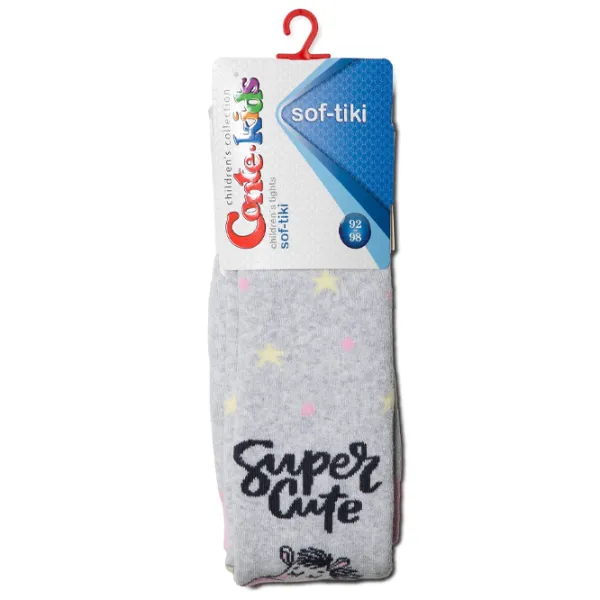 Колготки для девочек Conte Kids SOF-TIKI 92 - 98 / Light Grey photo 3 Колготки для девочек Conte Kids SOF-TIKI 92 - 98 / Light Grey photo 3