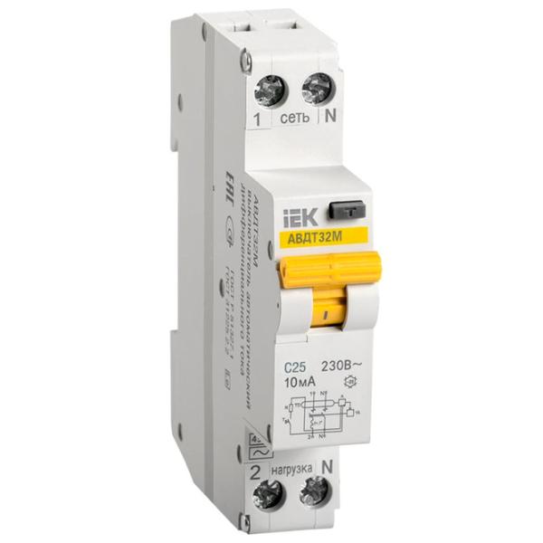 Întrerupător automat IEK MAD32-5-025-C-10 Modulară / 25 A photo 1