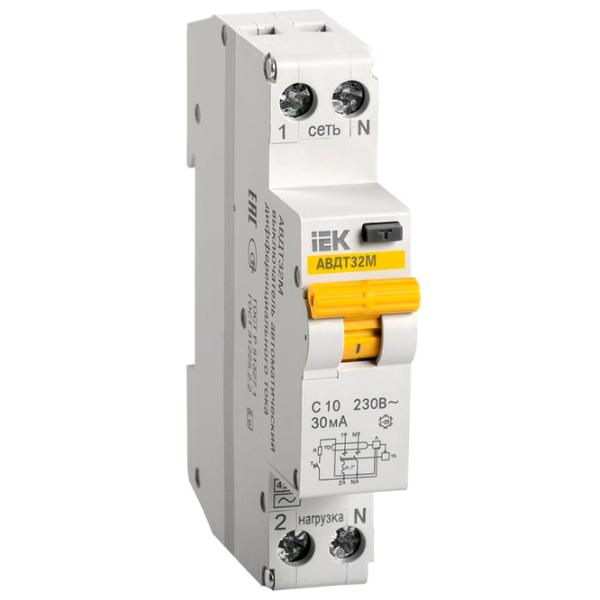 Автоматический выключатель IEK MAD32-5-010-C-30 Модульная / 10 A photo 1