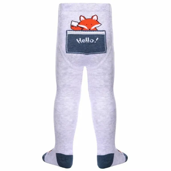 Colanți pentru copii Conte Kids TIP-TOP 62 - 74 / Light Grey photo 3