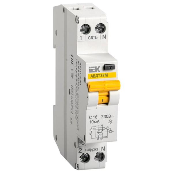 Автоматический выключатель IEK MAD32-5-016-C-10 Модульная / 16 A photo 1