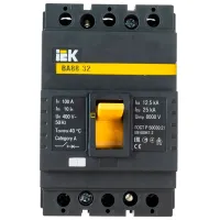 Автоматический выключатель IEK SVA10-3-0100 Силовой / 100 A