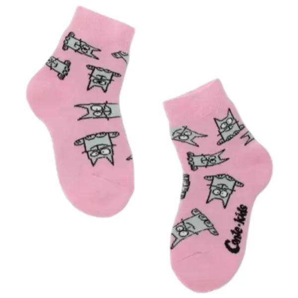 Șosete pentru fetiţe Conte SOF-TIKI 21C-13 14 / Pink photo 1 Șosete pentru fetiţe Conte SOF-TIKI 21C-13 14 / Pink photo 1