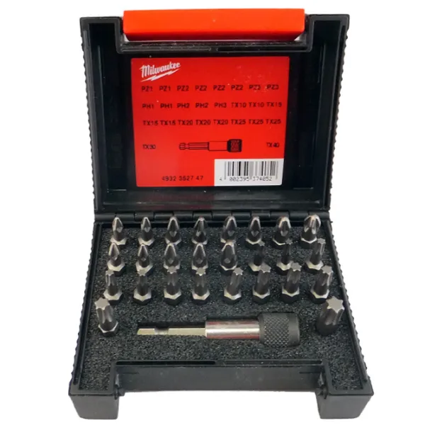 Набор бит Milwaukee 4932352747  Количество в наборе - 27 photo 1