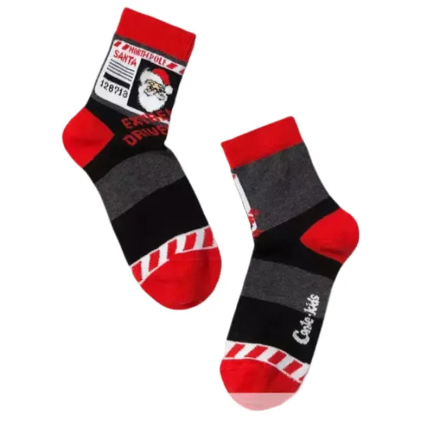 Șosete unisex Conte NEW YEAR 18C-87 16 / Gray photo 1 Șosete unisex Conte NEW YEAR 18C-87 16 / Gray photo 1