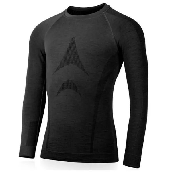 Tricou termo pentru bărbați Lasting WOLF-8160 S/M / Gray photo 1
