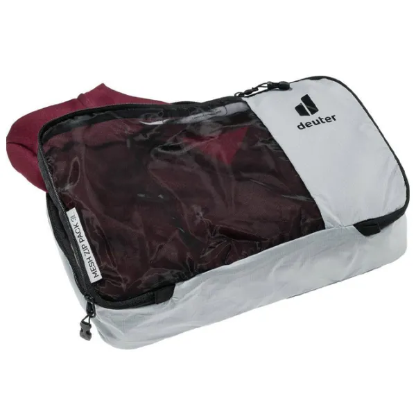 Чехол для одежды Deuter Mesh Zip Pack 3 л / Hейлон / Олово - черный photo 2