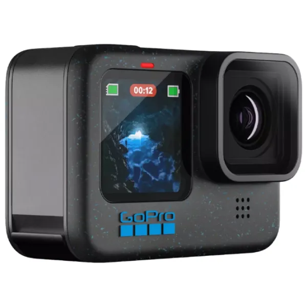 Cameră action GoPro Hero 12 + Creator Edition 27 MP / 1720 mAh / Black photo 3
