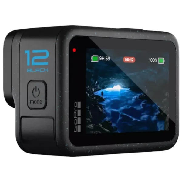 Cameră action GoPro Hero 12 + Creator Edition 27 MP / 1720 mAh / Black photo 6