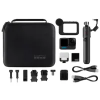 Cameră action GoPro Hero 12 + Creator Edition 27 MP / 1720 mAh / Black photo 10