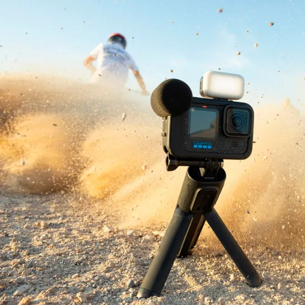 Cameră action GoPro Hero 12 + Creator Edition 27 MP / 1720 mAh / Black photo 14