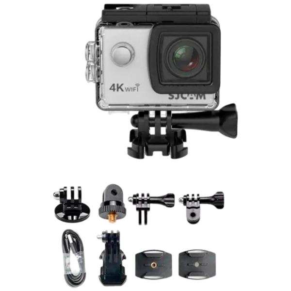 Cameră action SJCAM SJ4000 WiFi 12 MP / 900 mAh / Silver photo 5