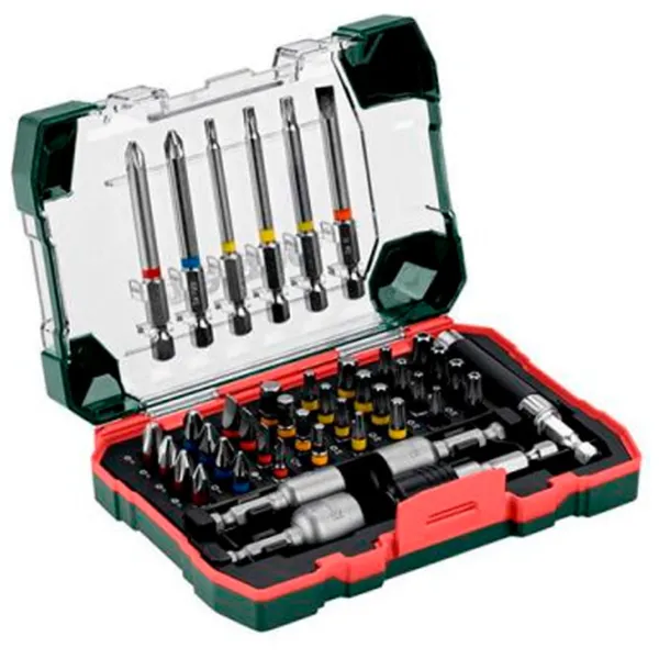 Набор бит Metabo 626719000  Количество в наборе - 43 photo 1 Набор бит Metabo 626719000  Количество в наборе - 43 photo 1