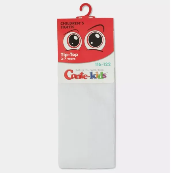Колготки для девочек Conte Kids TIP-TOP 128 - 134 / Белый photo 2