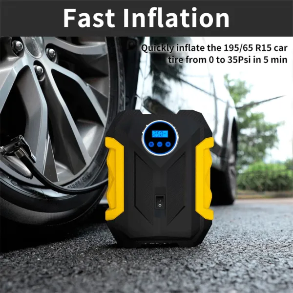 Pompă auto Carsun Tire Inflator 35 l/min /  photo 3