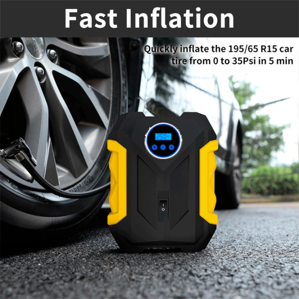 Pompă auto Carsun Tire Inflator 35 l/min /  photo 3
