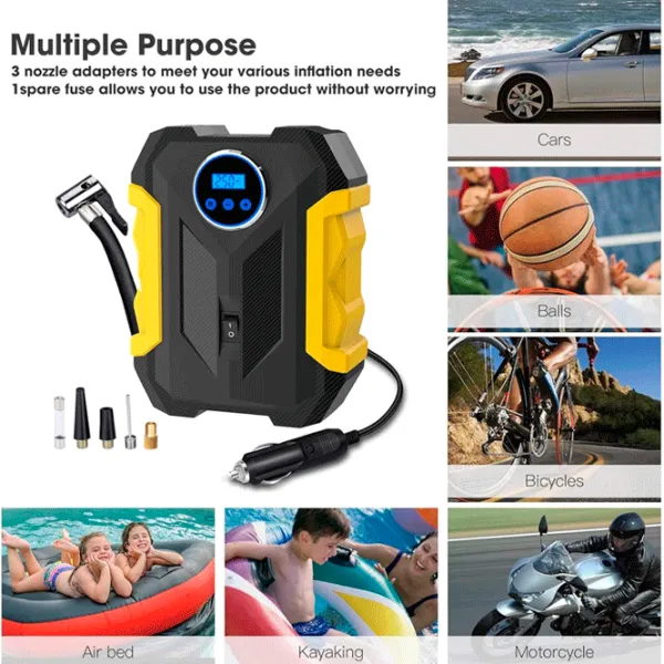Pompă auto Carsun Tire Inflator 35 l/min /  photo 4