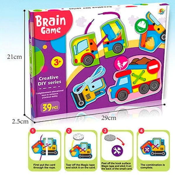 Puzzle ICOM DD023593 3+/ Numărul de piese: 39 photo 2