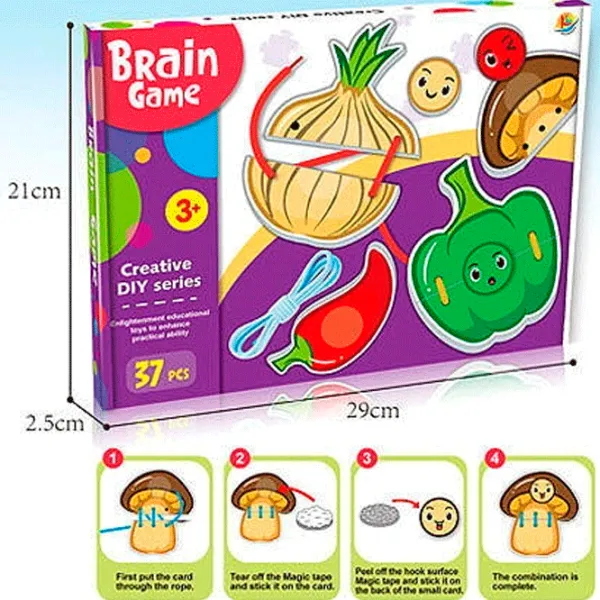 Puzzle ICOM DD023594 3+/ Количество деталей: 37 photo 2