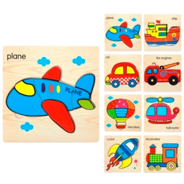 Puzzle Optmarket РЕ06.12 3+/ Numărul de piese: 8 photo 1