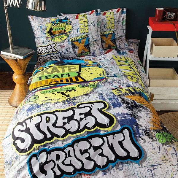 Постельное бельё Issimo Home Freeboy Single Pанфорс photo 1 Постельное бельё Issimo Home Freeboy Single Pанфорс photo 1