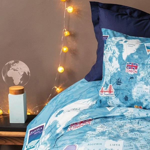 Lenjerie de pat Issimo Home Mappie Single Ranfors photo 2 Lenjerie de pat Issimo Home Mappie Single Ranfors photo 2