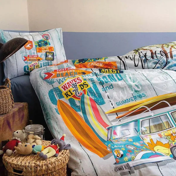 Lenjerie de pat Issimo Home Peace Single Bumbac photo 1 Lenjerie de pat Issimo Home Peace Single Bumbac photo 1