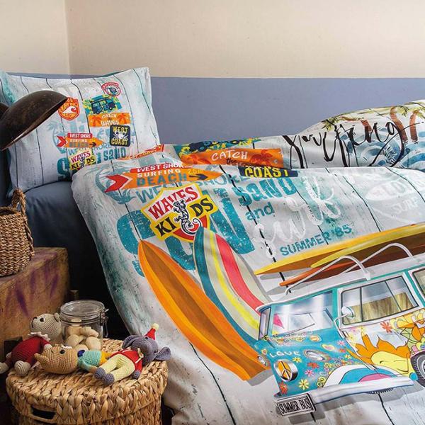 Lenjerie de pat Issimo Home Peace Single Bumbac photo 1 Lenjerie de pat Issimo Home Peace Single Bumbac photo 1