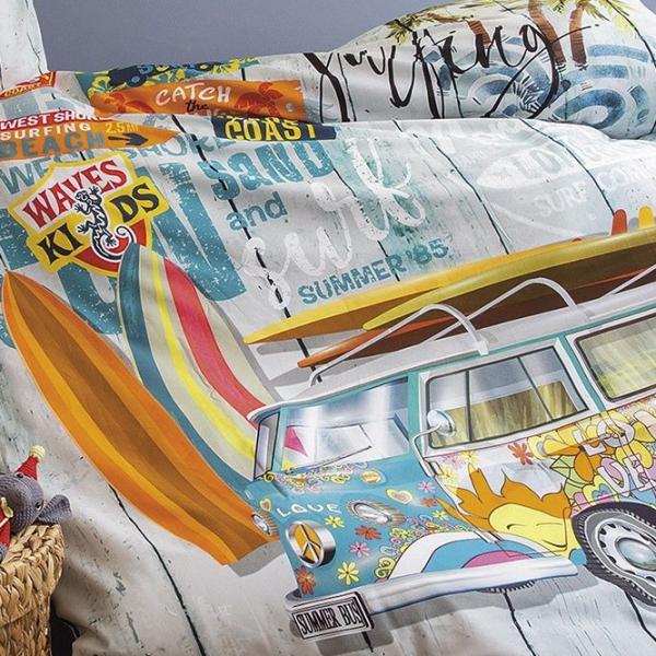 Lenjerie de pat Issimo Home Peace Single Bumbac photo 2 Lenjerie de pat Issimo Home Peace Single Bumbac photo 2