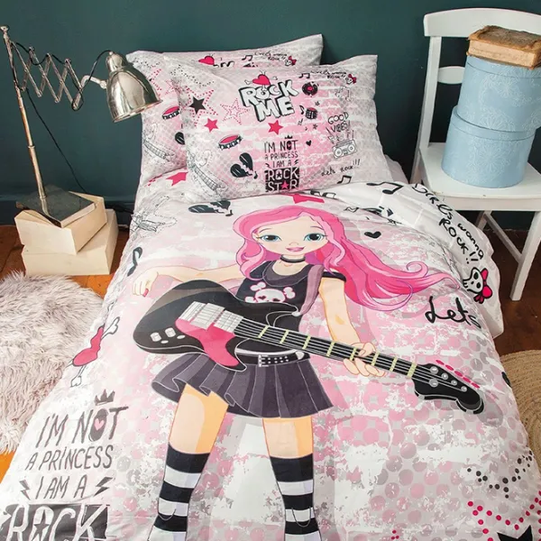 Lenjerie de pat Issimo Home Rocker Single Ranfors photo 1 Lenjerie de pat Issimo Home Rocker Single Ranfors photo 1