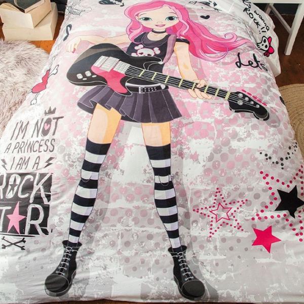 Lenjerie de pat Issimo Home Rocker Single Ranfors photo 2 Lenjerie de pat Issimo Home Rocker Single Ranfors photo 2