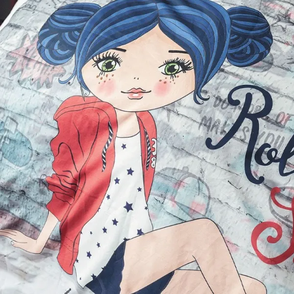 Lenjerie de pat Issimo Home Shiny Girl Single Ranfors photo 2 Lenjerie de pat Issimo Home Shiny Girl Single Ranfors photo 2