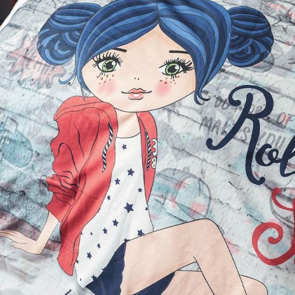 Lenjerie de pat Issimo Home Shiny Girl Single Ranfors photo 2 Lenjerie de pat Issimo Home Shiny Girl Single Ranfors photo 2